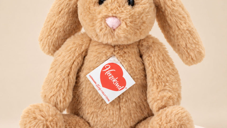 Peluche lapin Anny, texture douce et rembourrage moelleux