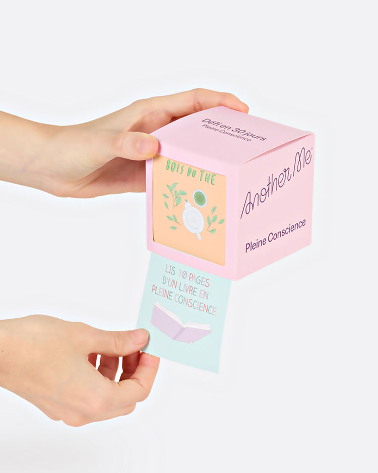 Couverture du défi avec illustration colorée et texte engageant.