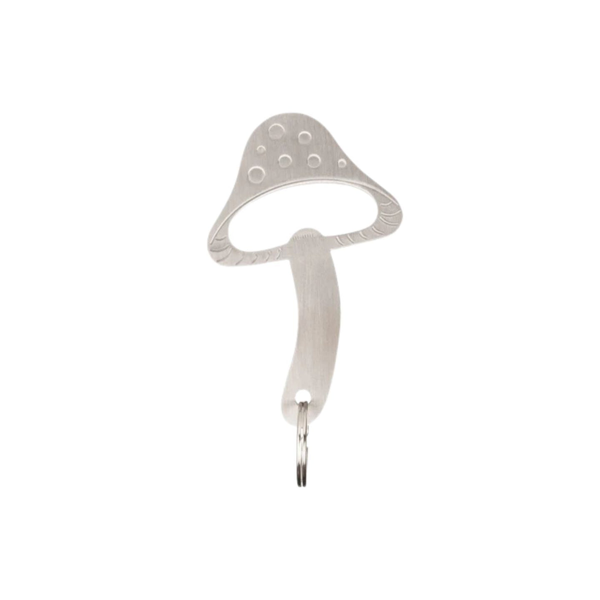 Décapsuleur champignon accroché à un trousseau de clés