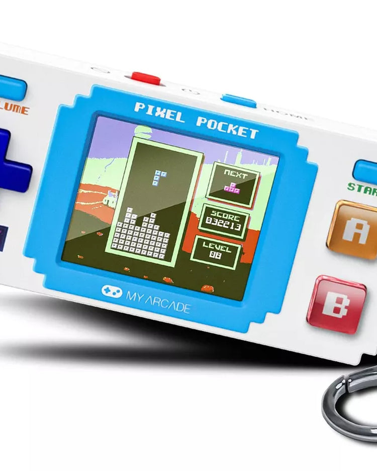 Mini console Tetris en porte-clé avec écran rétro éclairé