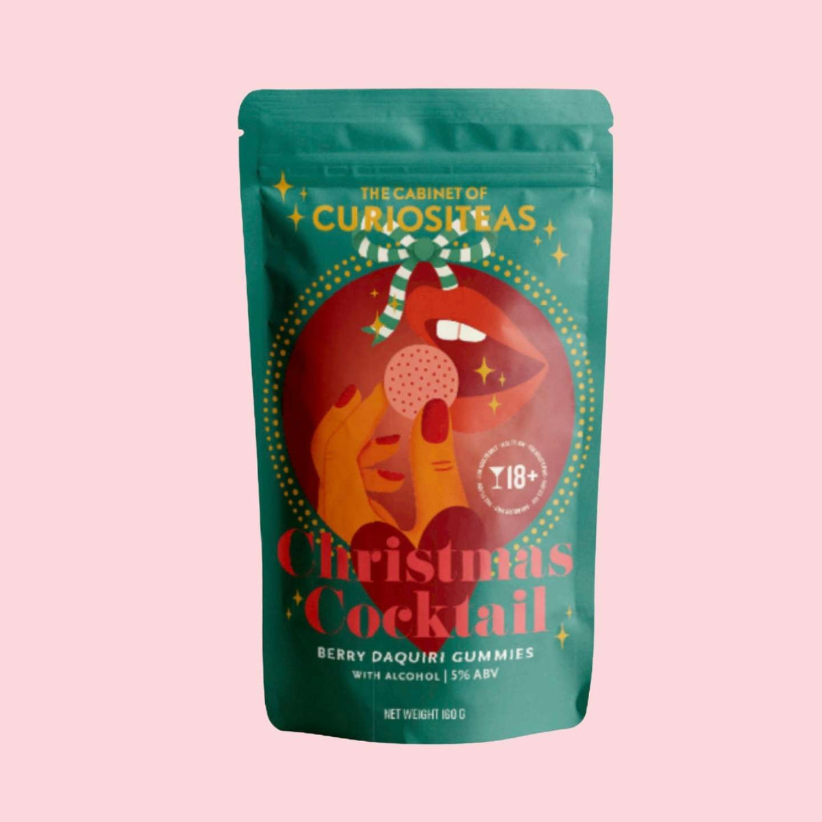 Bonbons Christmas Cocktail en forme de cocktails colorés