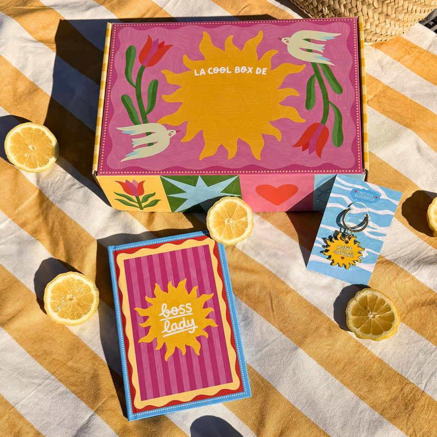 Porte-clés en forme de soleil avec message 'Petit Soleil