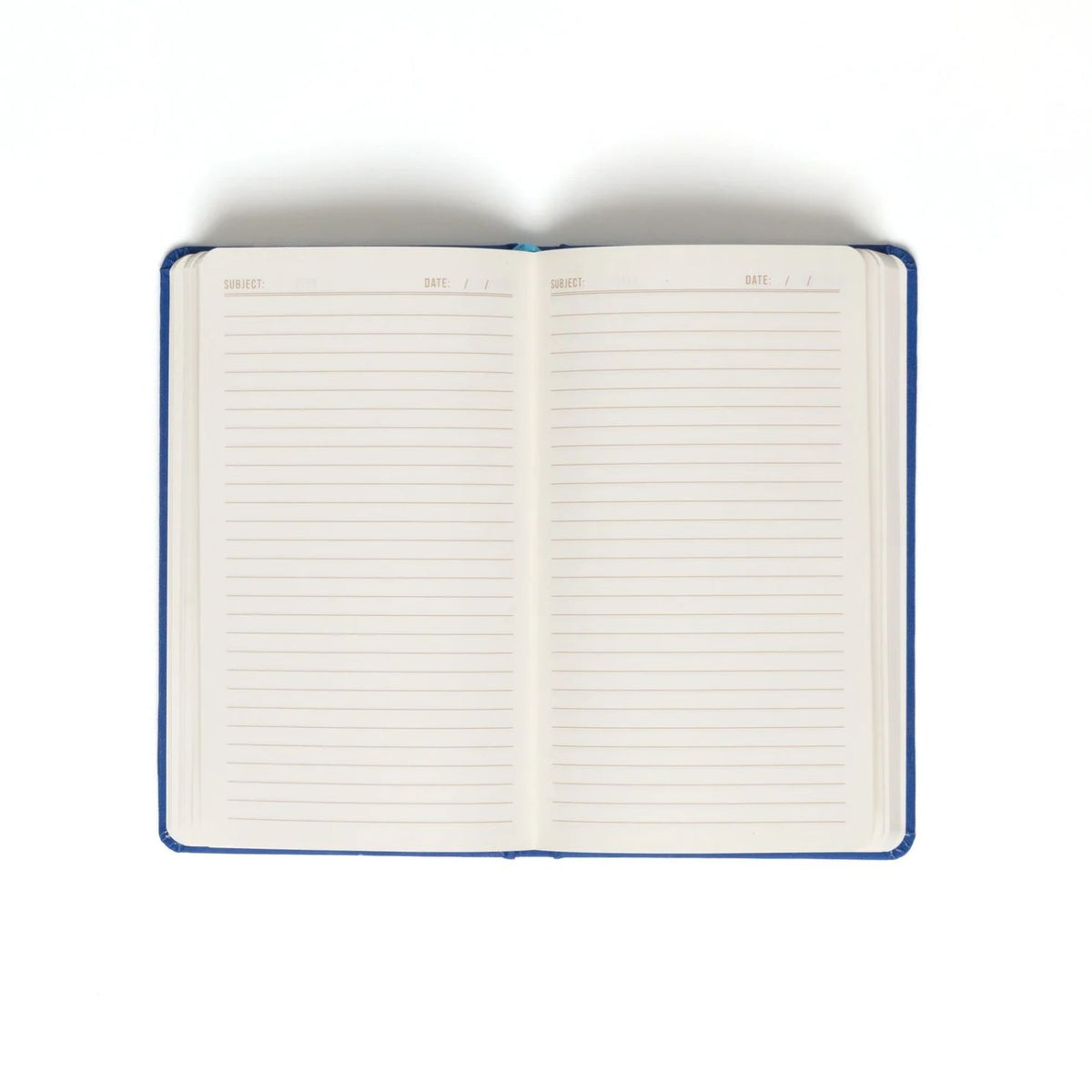 Carnet avec motifs d'yeux sur fond clair, design ludique.