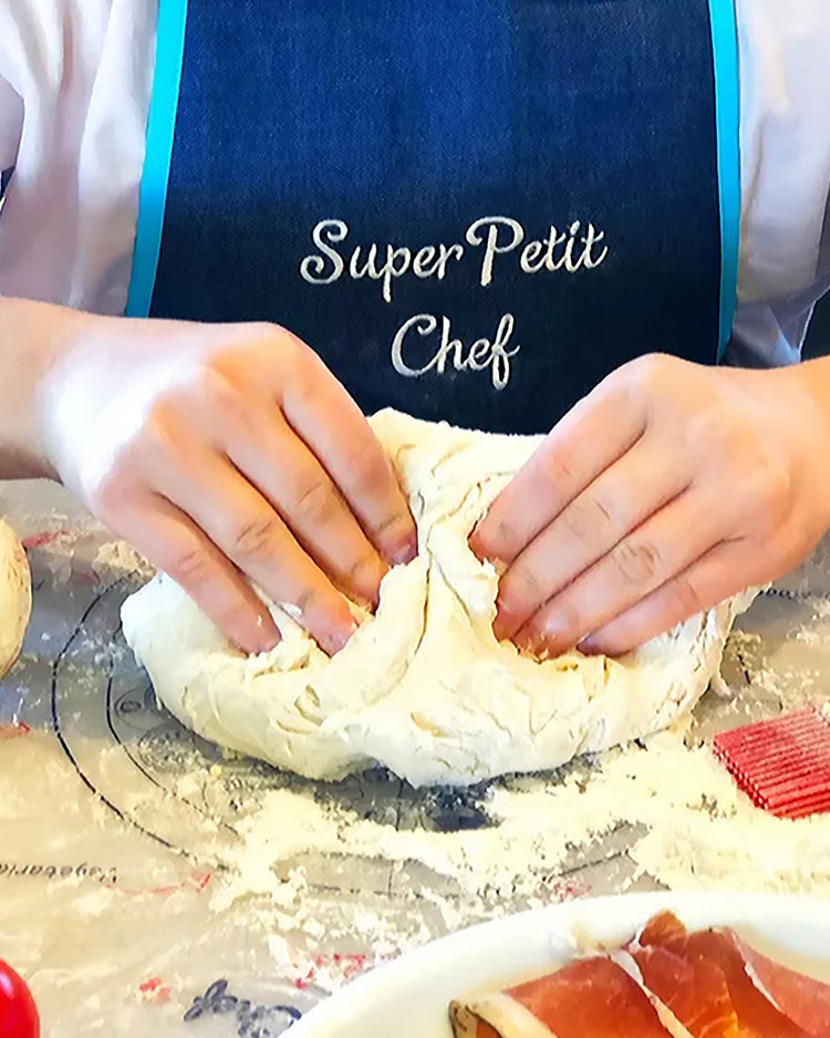 Kit de cuisine pizza pour enfants avec accessoires en silicone
