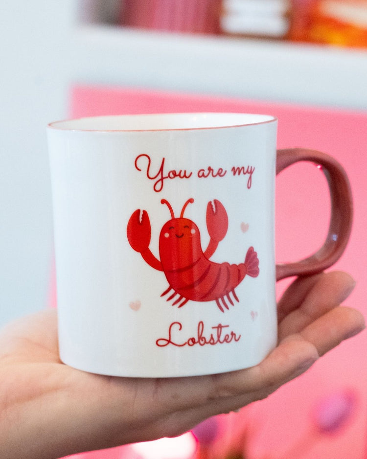 Mug avec motif homard, design humoristique et coloré