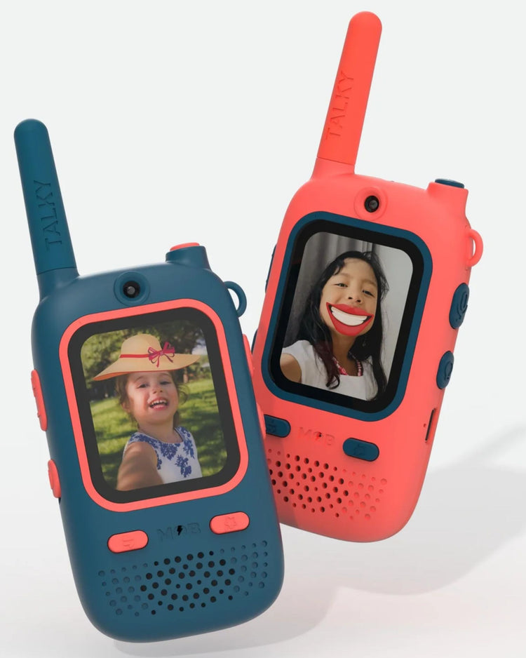 Talkie-walkie vidéo pour enfants avec écran coloré