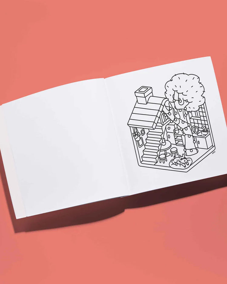 Carnet de coloriage Cozy Art - Yummy avec motifs gourmands