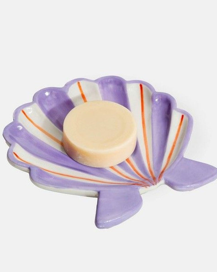 Vide poche Océan en forme de coquillage, texture lisse