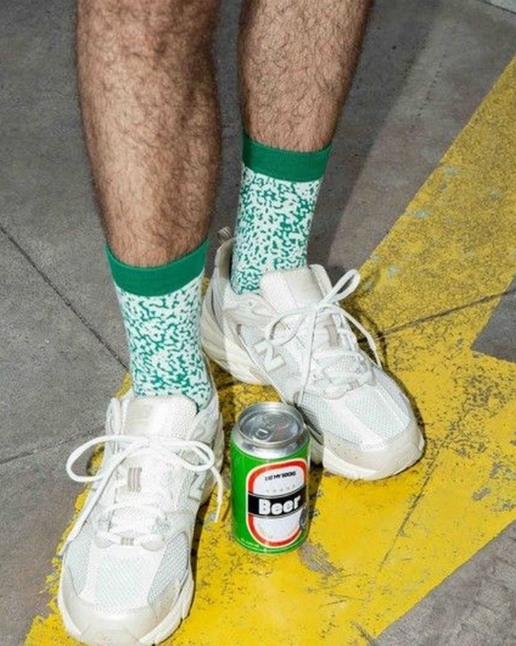 Chaussettes en forme de canette de bière, motif amusant