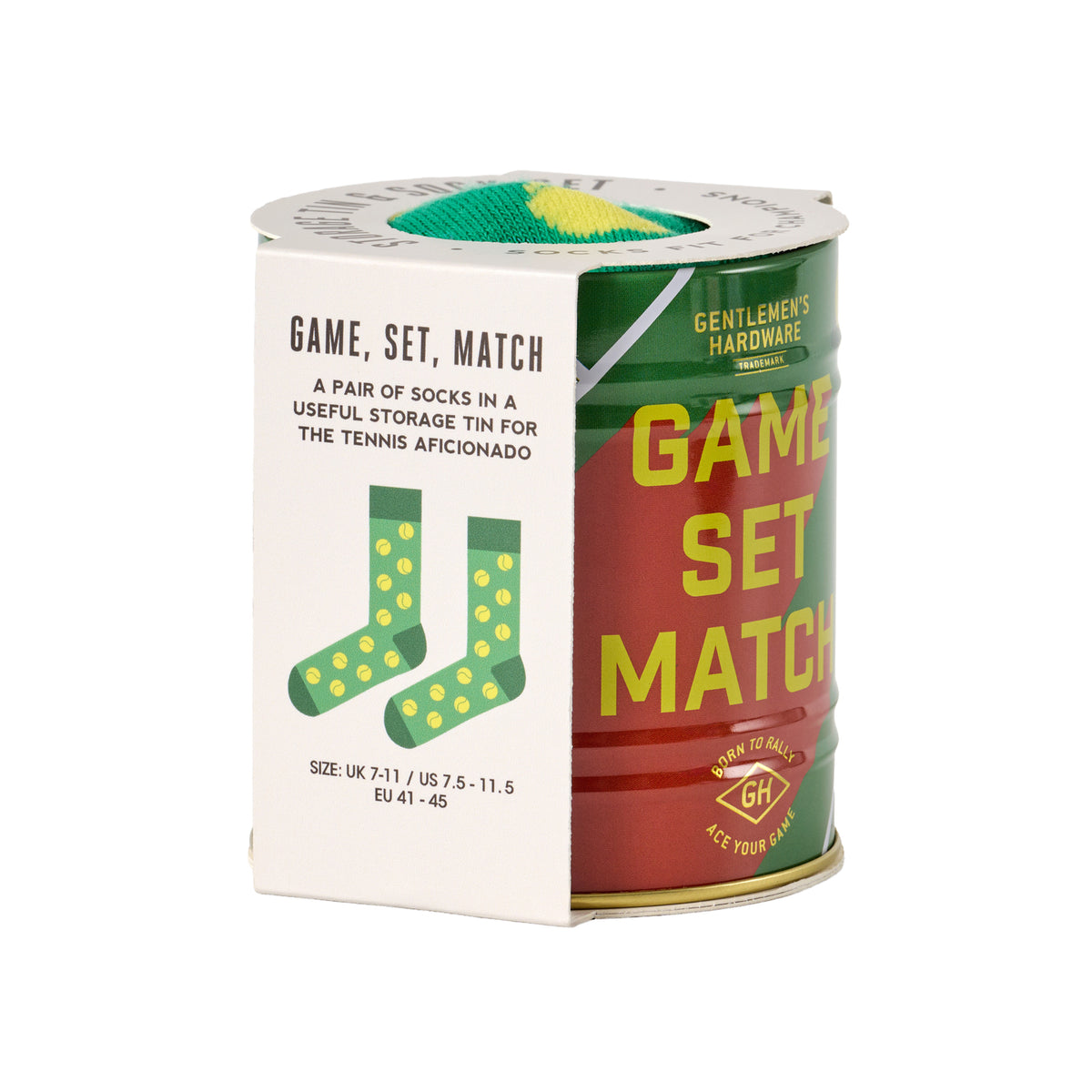 Chaussettes tennis Gentlemen's Hardware avec motif sportif distinctif