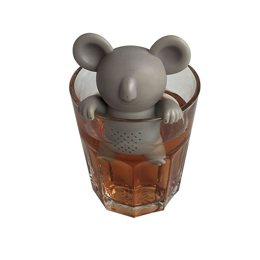 Infuseur à thé en forme de koala, suspendu à une tasse
