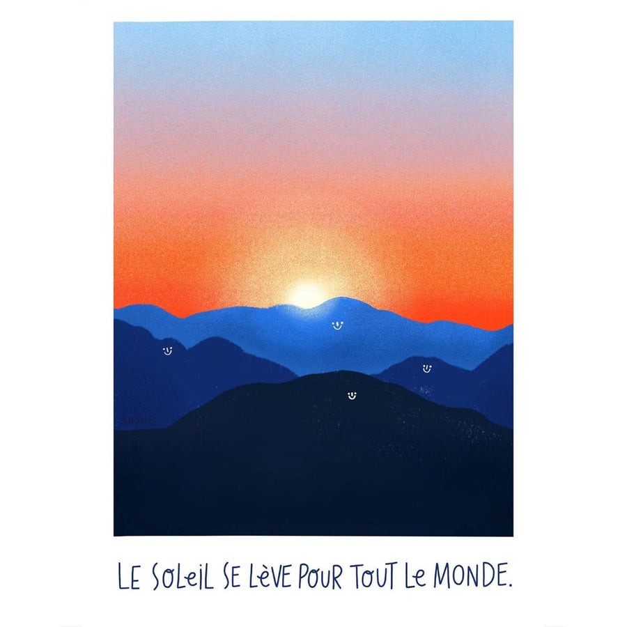 Cartes détachables colorées avec motifs joyeux et inspirants