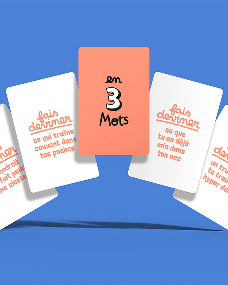 Boîte de jeu Ping-pong mot avec design coloré et ludique