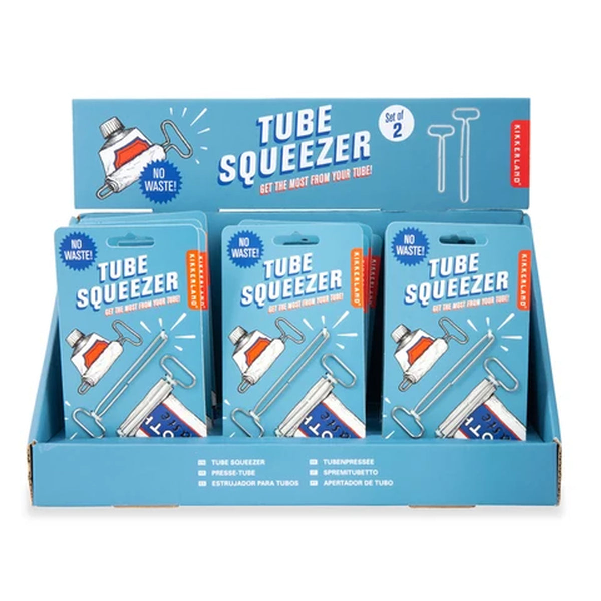 Presse dentifrice en métal avec un design ergonomique