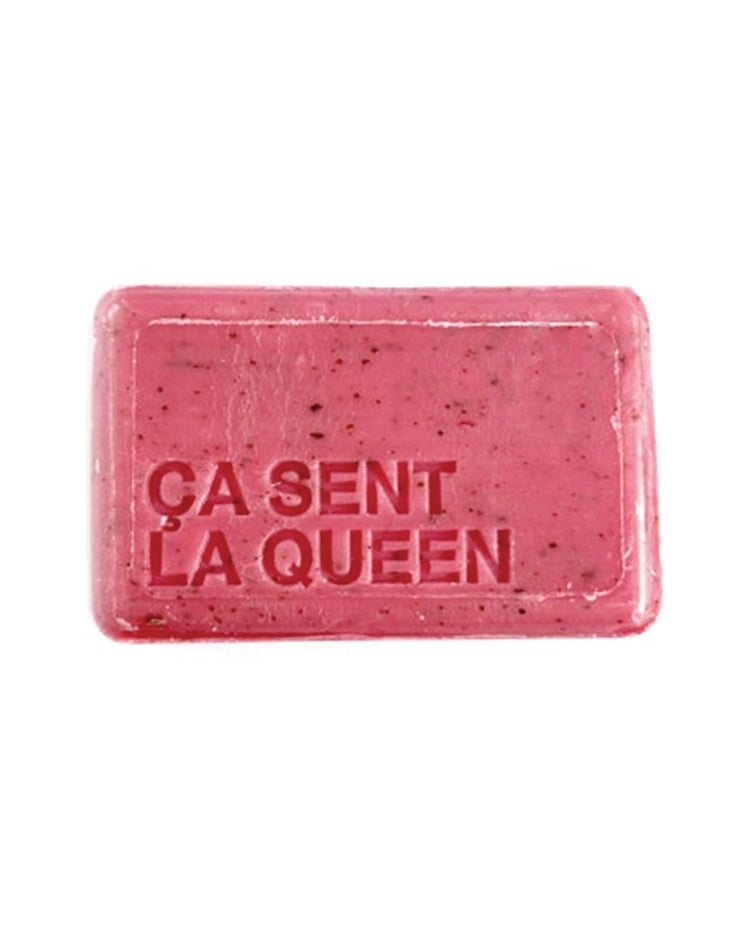 Savon artisanal à la vigne rouge avec un design élégant
