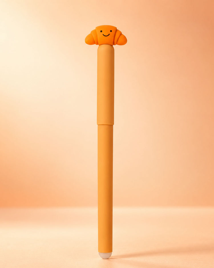 Stylo en forme de croissant avec détails réalistes