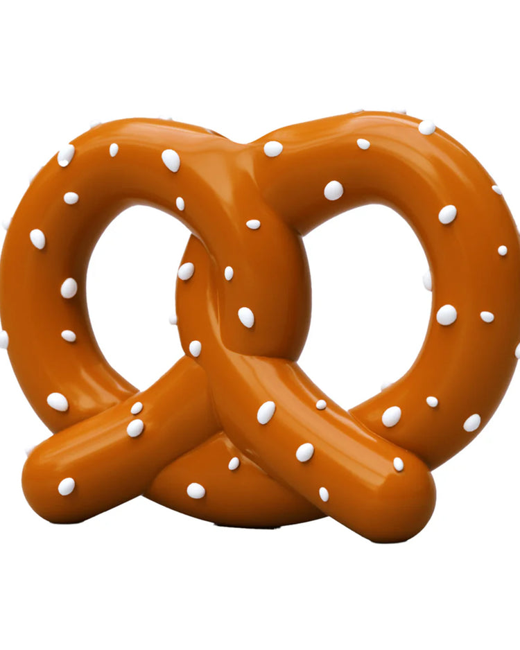Vase en forme de bretzel avec texture réaliste et détails