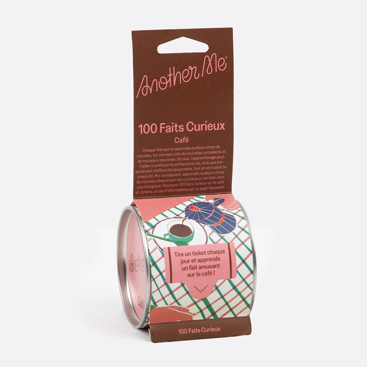 Couverture du livre avec illustrations de grains de café