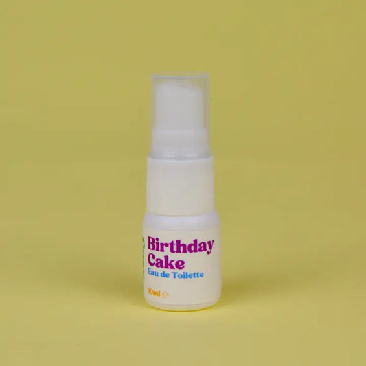 Flacon d'eau de toilette en forme de gâteau d'anniversaire