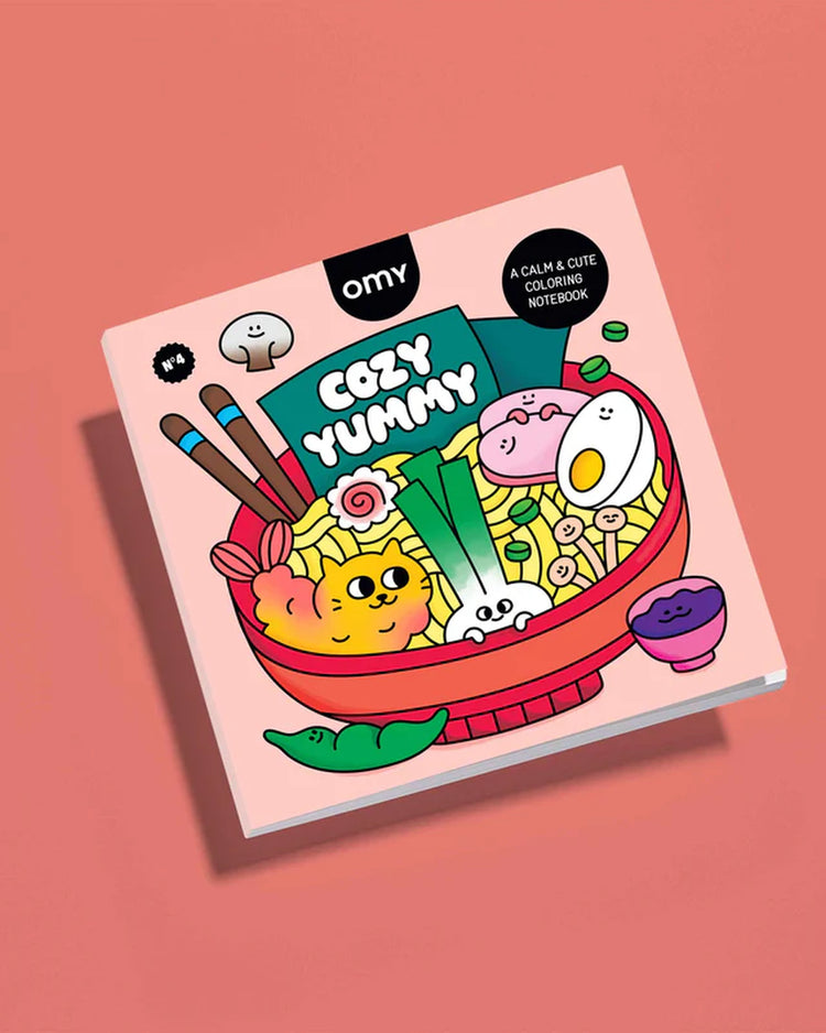 Carnet de coloriage Cozy Art - Yummy avec motifs gourmands