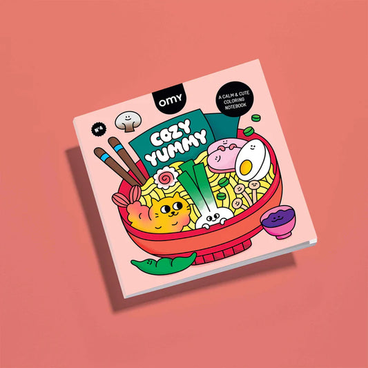 Carnet de coloriage Cozy Art - Yummy avec motifs gourmands