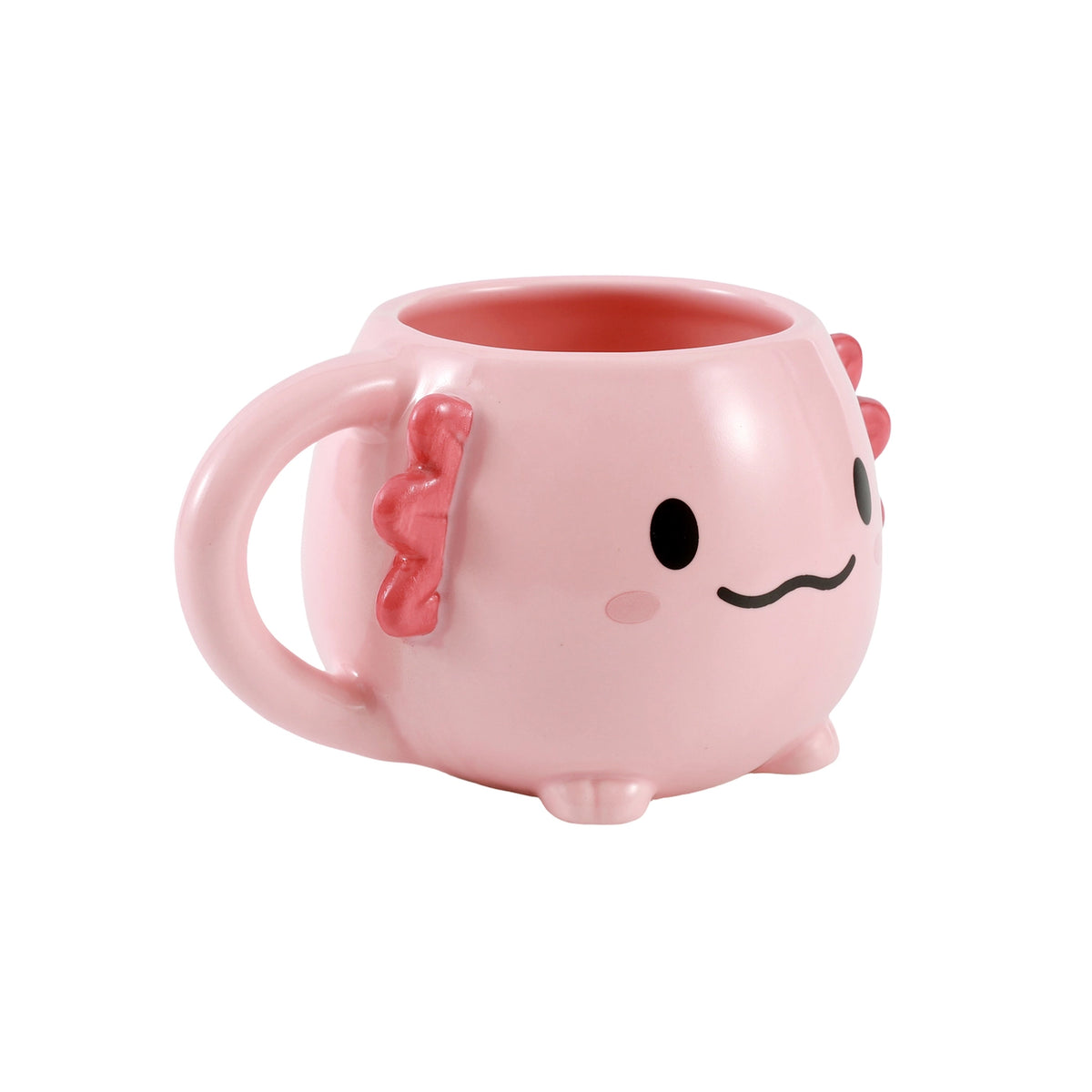 Mug Axolot avec motif animalier, angle légèrement incliné