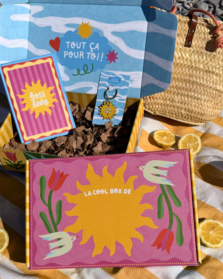 Porte-clés en forme de soleil avec message 'Petit Soleil