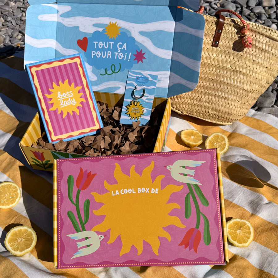 Porte-clés en forme de soleil avec message 'Petit Soleil