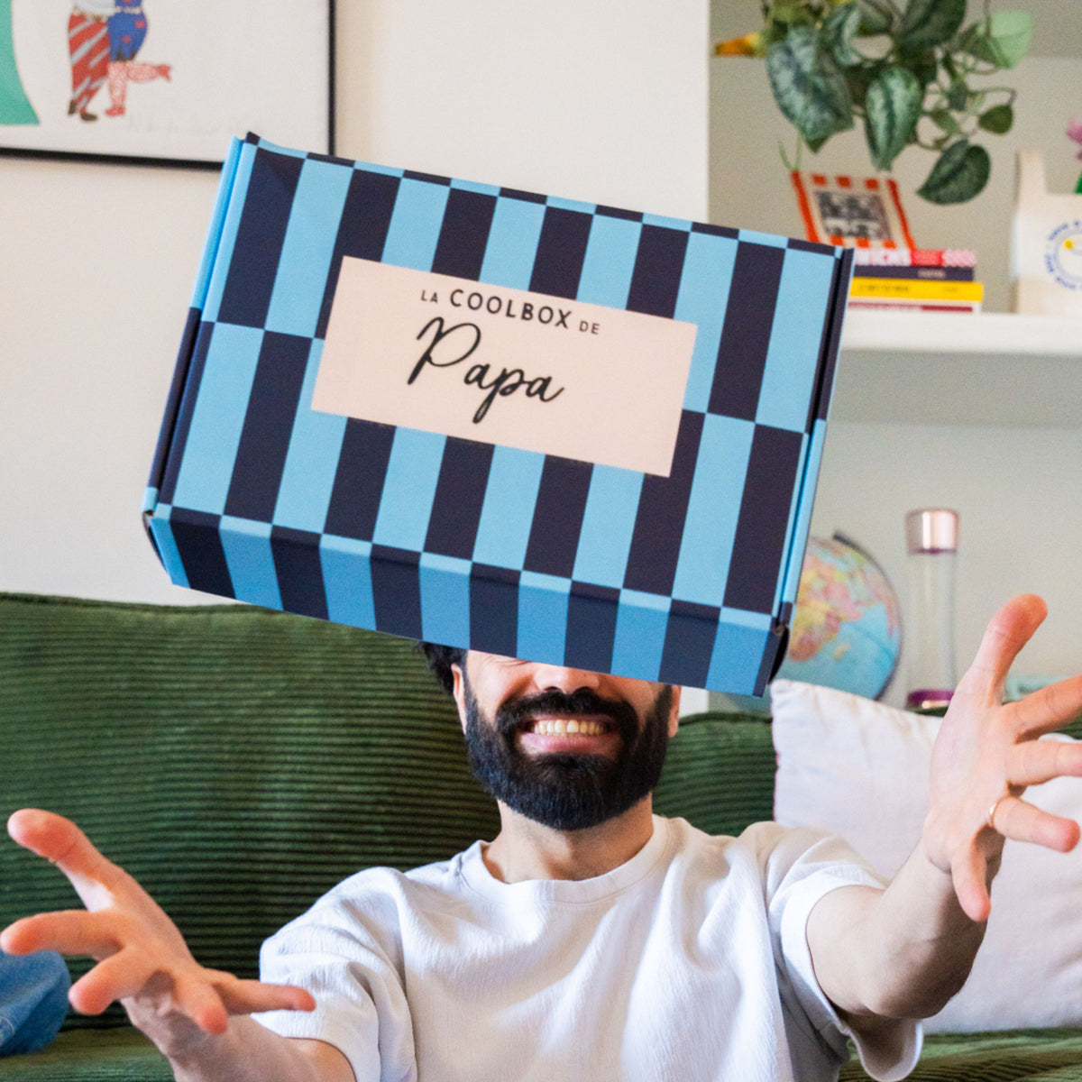 Coolbox personnalisée avec illustration et prénom sur le couvercle