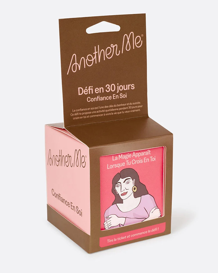 Cube avec 30 défis pour renforcer la confiance en soi