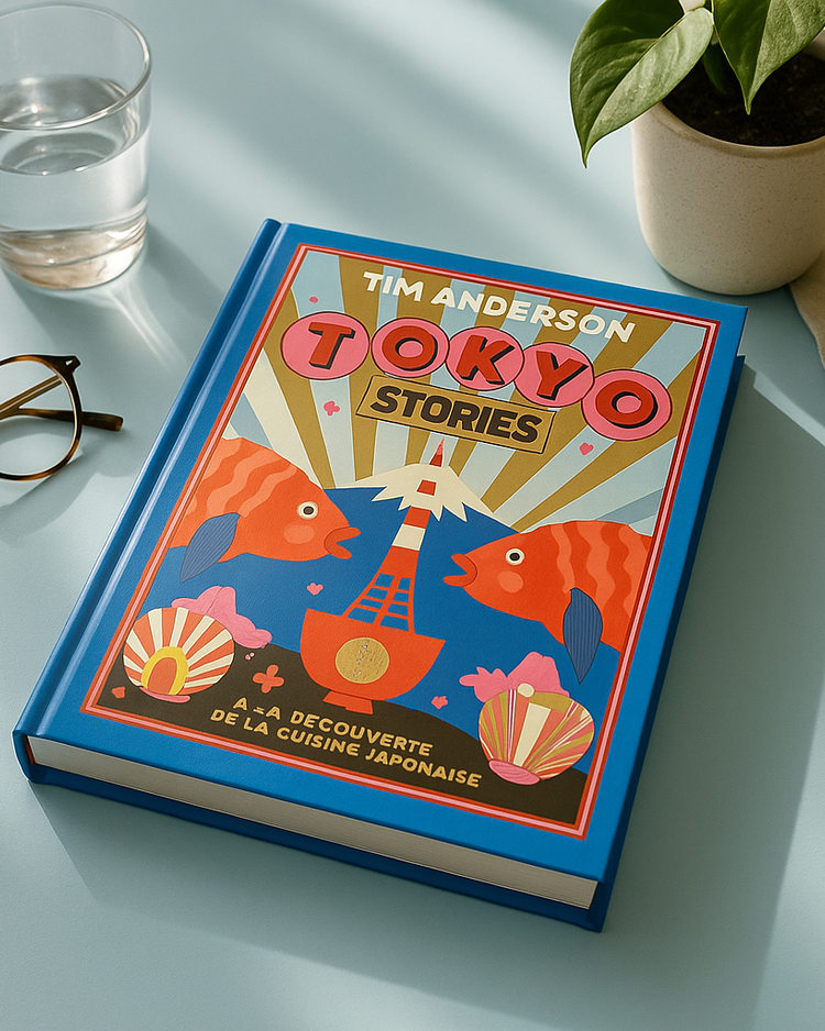 Couverture du livre Tokyo Stories avec des illustrations colorées