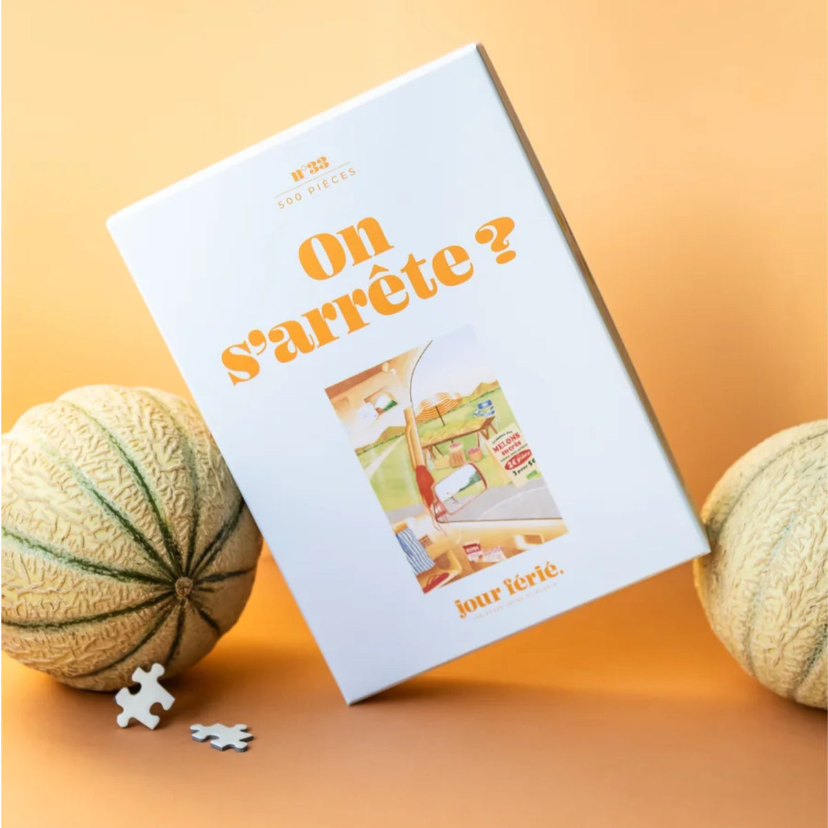 Puzzle 500 pièces illustrant une scène de vacances estivales