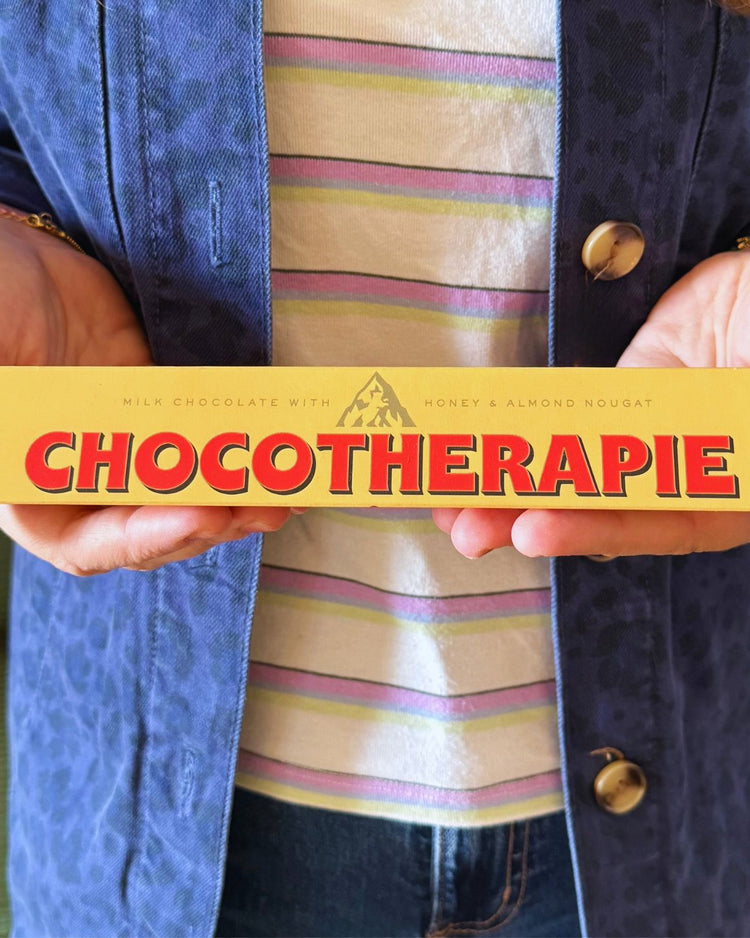 Barre Toblerone Chocothérapie avec son emballage emblématique