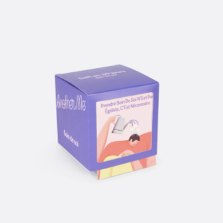 Couverture du défi self-care avec illustrations colorées