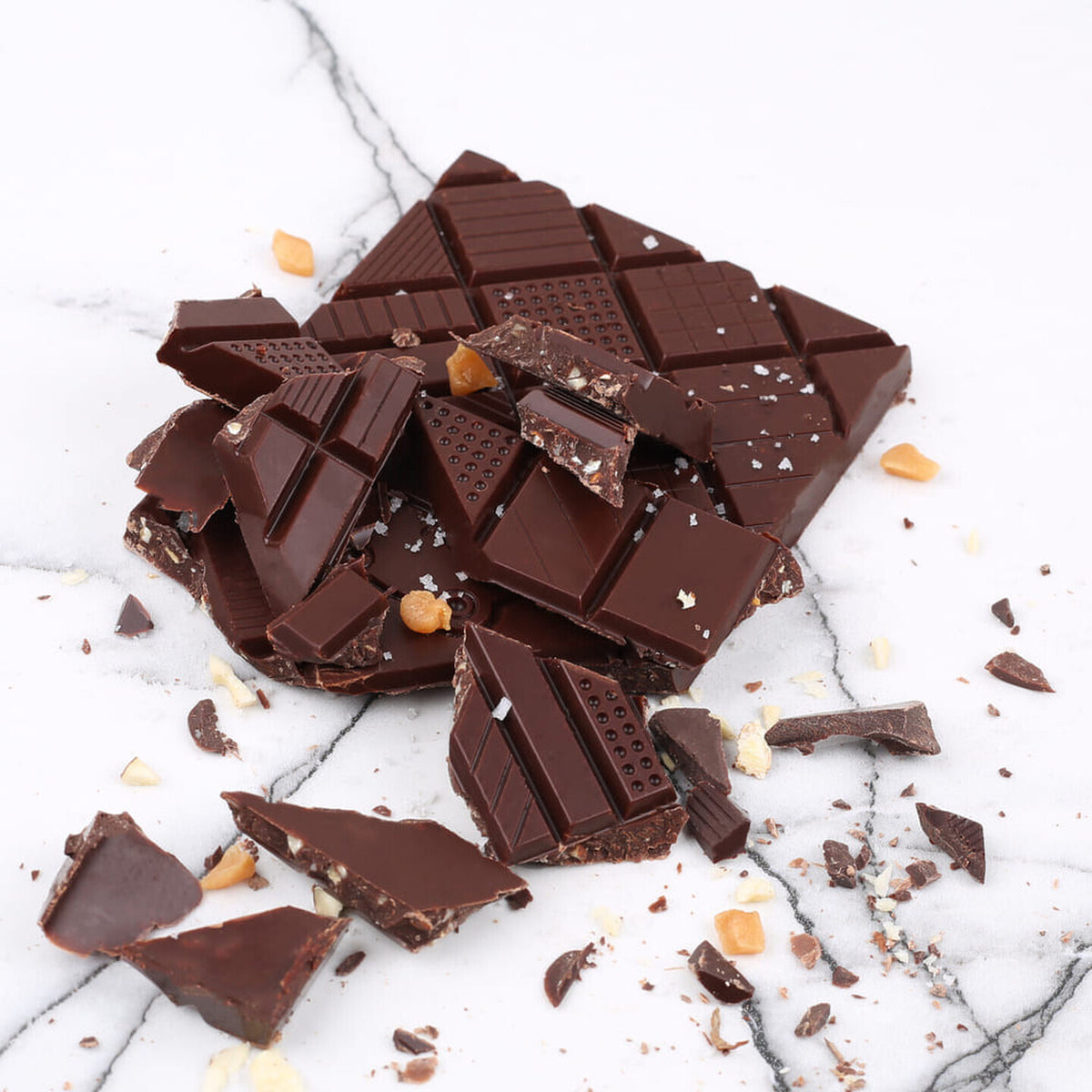 Tablette de chocolat Bravo avec design coloré et texture lisse