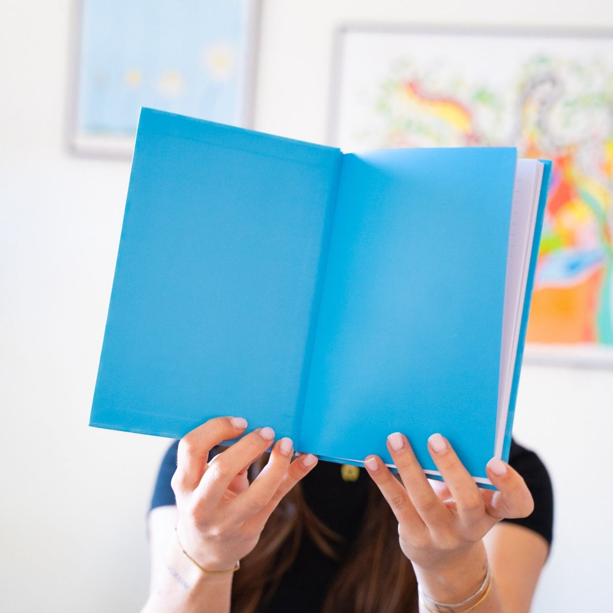 Carnet Boss Lady avec motif coloré sur la couverture