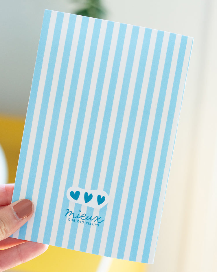 Carte de voeux Cool Dad Club avec illustration humoristique