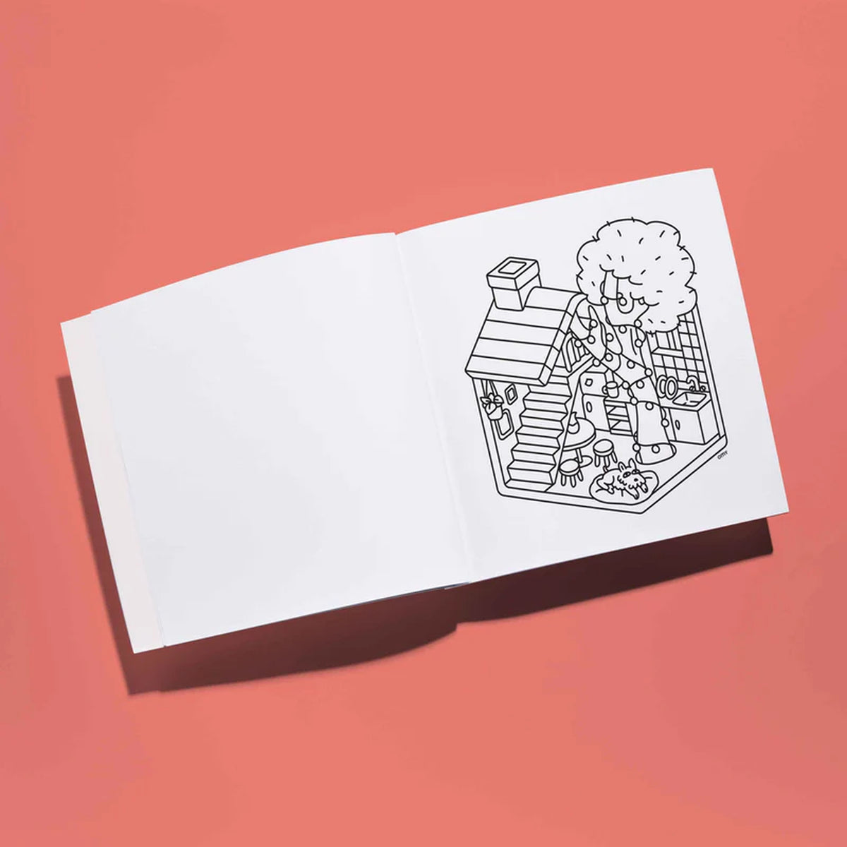Carnet de coloriage Cozy Art - Yummy avec motifs gourmands