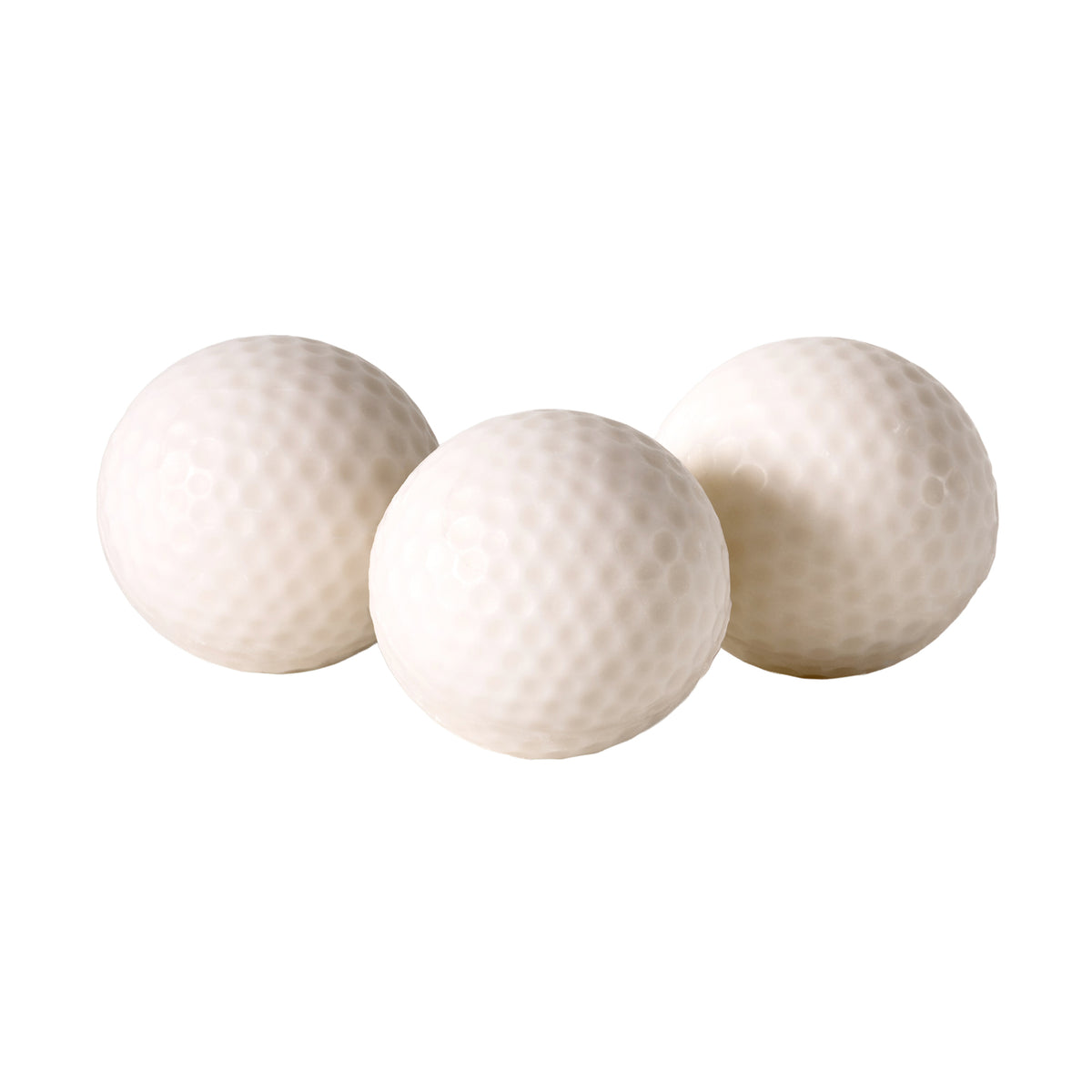 Savon en forme de balle de golf avec texture détaillée