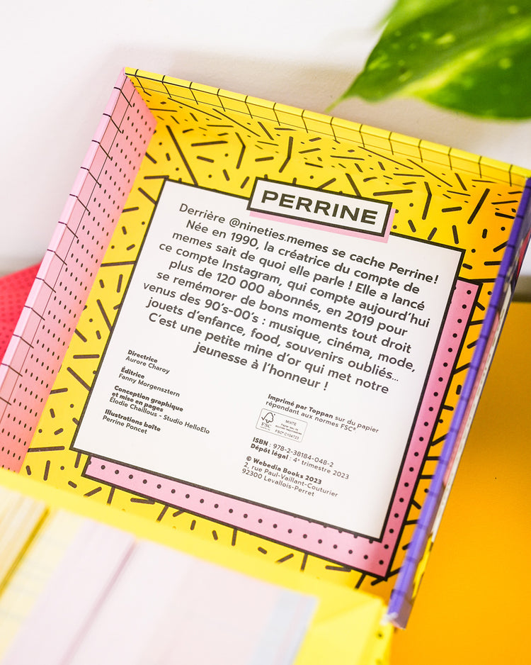 Boîte du jeu Crazy Quiz avec design rétro coloré