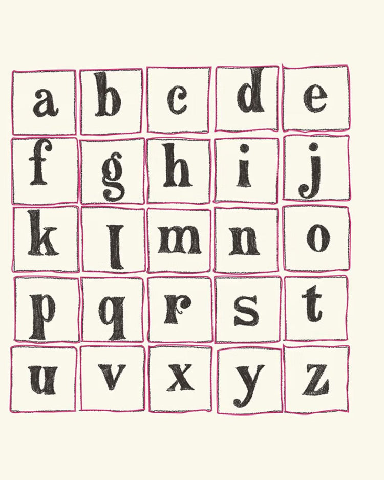 Livre de stickers avec alphabets colorés et motifs variés