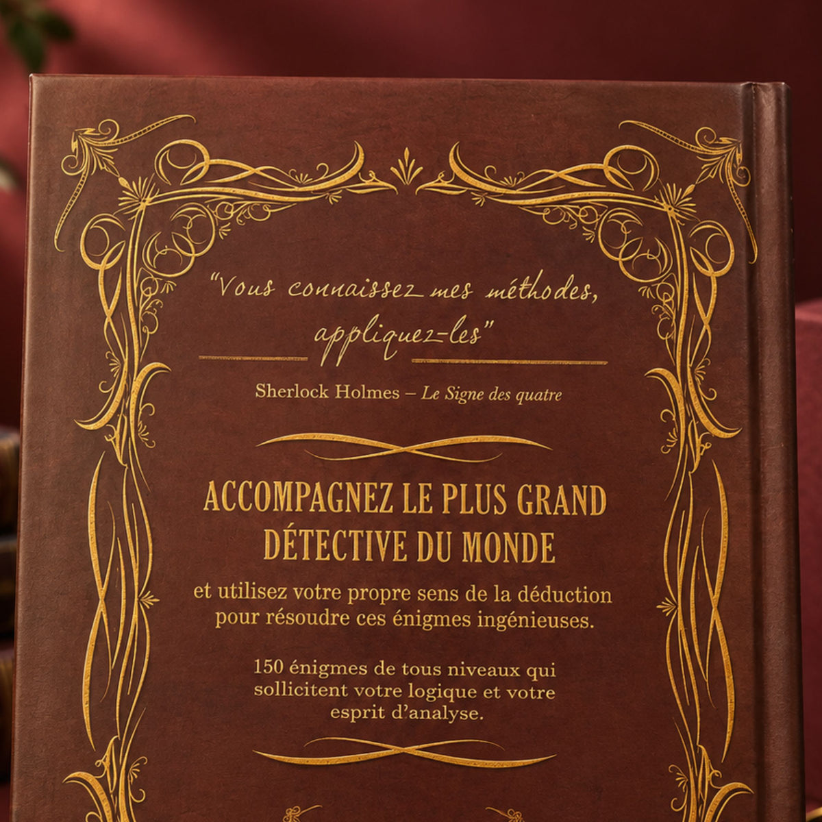 Couverture du livre avec un design mystérieux et intrigant