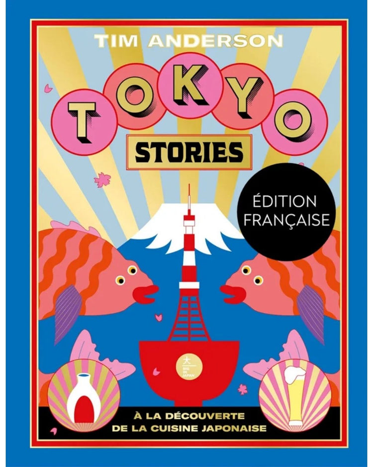 Couverture du livre Tokyo Stories avec des illustrations colorées
