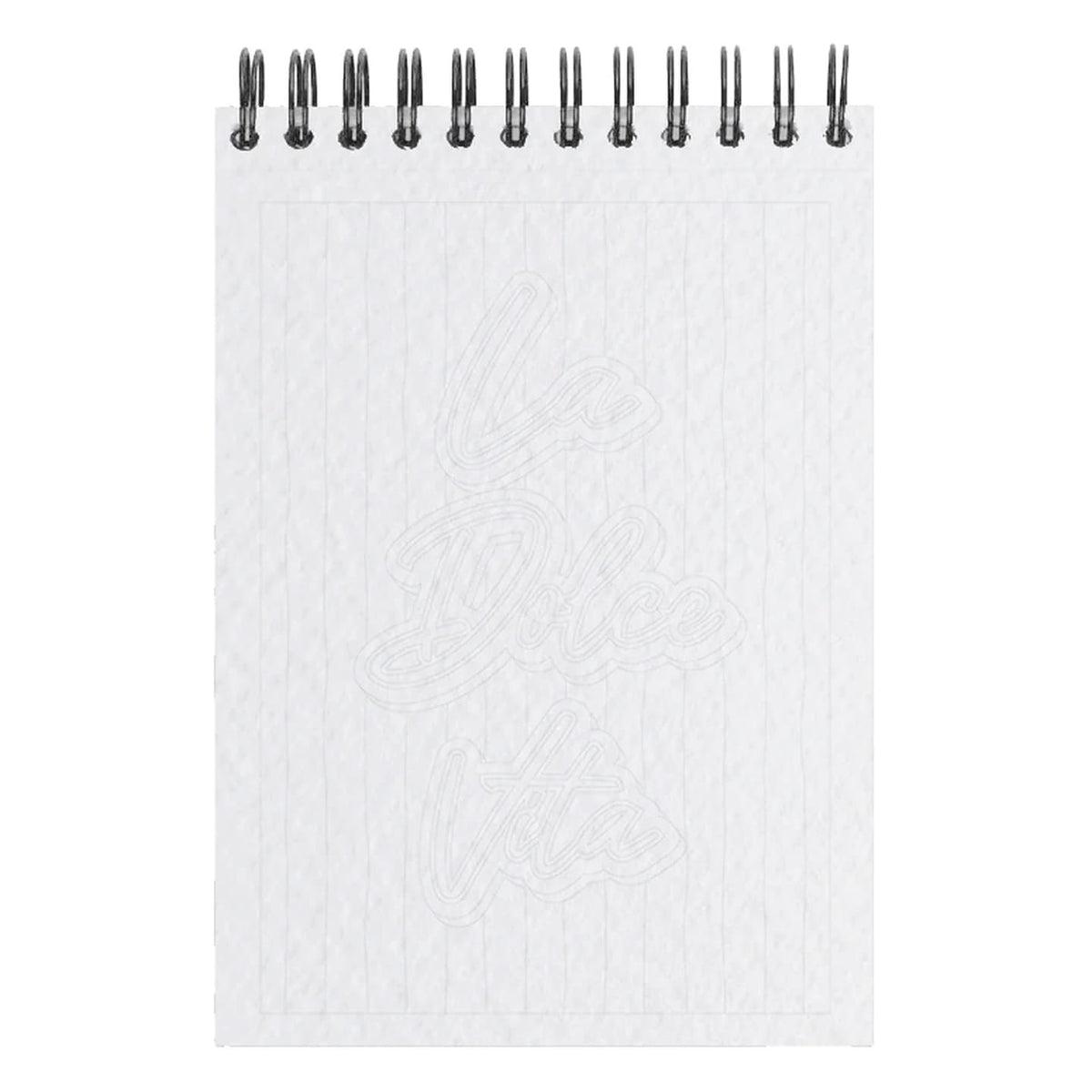 Carnet de coloriage Felicità avec motifs fleuris en gros plan