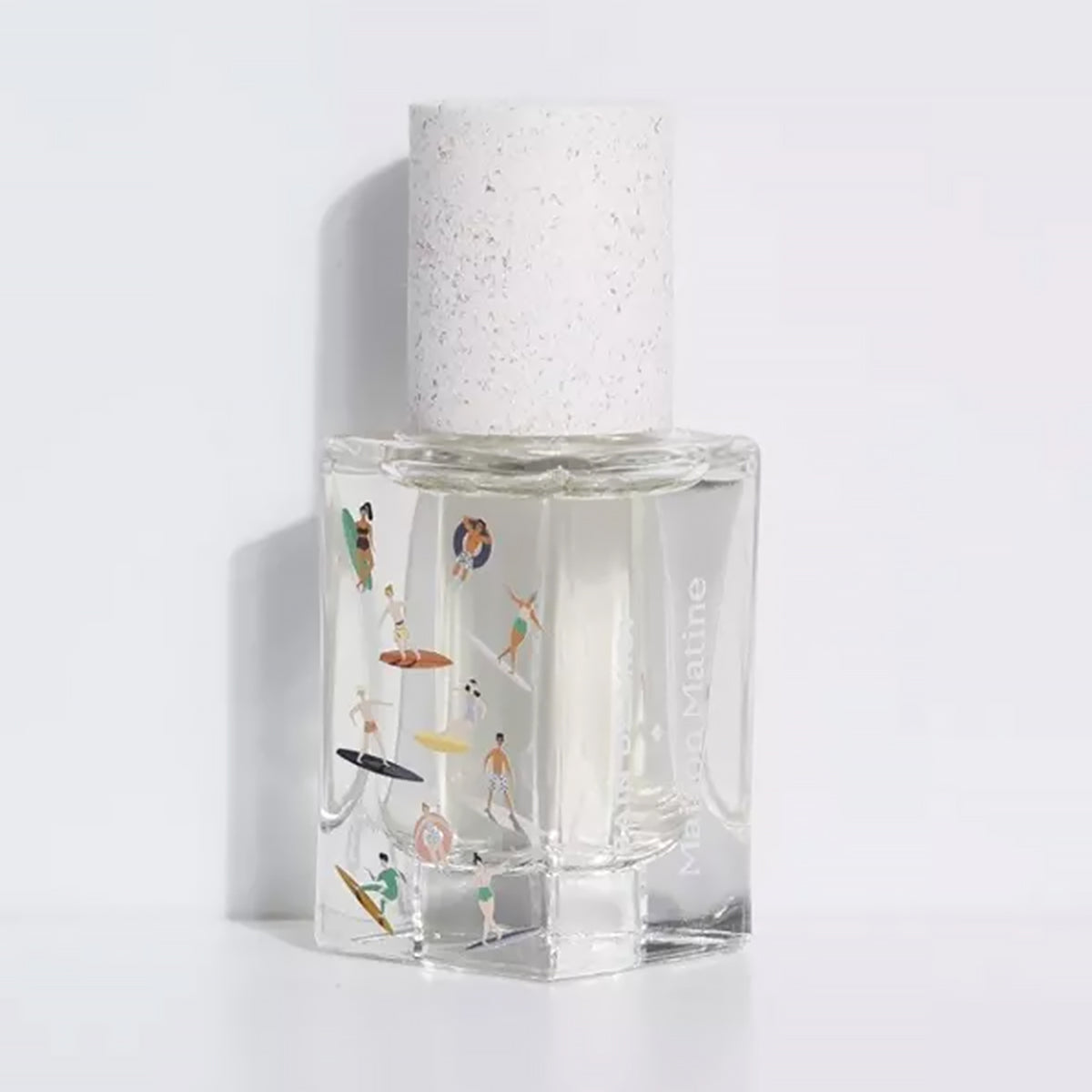 Flacon de parfum Bain de midi avec étiquette élégante