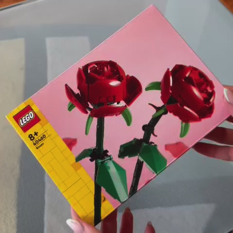 Fleurs lego construction roses
