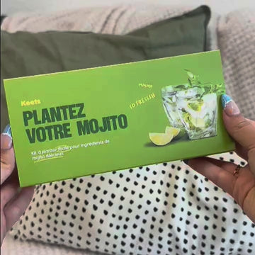 Vidéo de présentation du kit à planter son propre Mojito