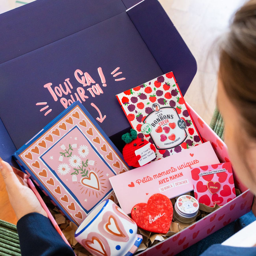 Box cadeaux à composer pour la fête des mères