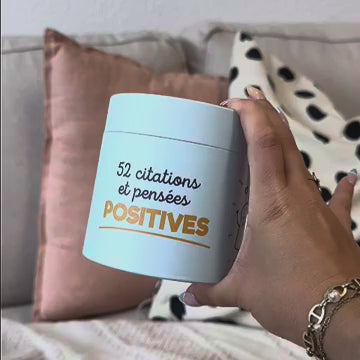 Vidéo de présentation des 52 citations et pensées positives
