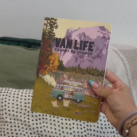 Vidéo de présentation du carnet de voyage Van Life
